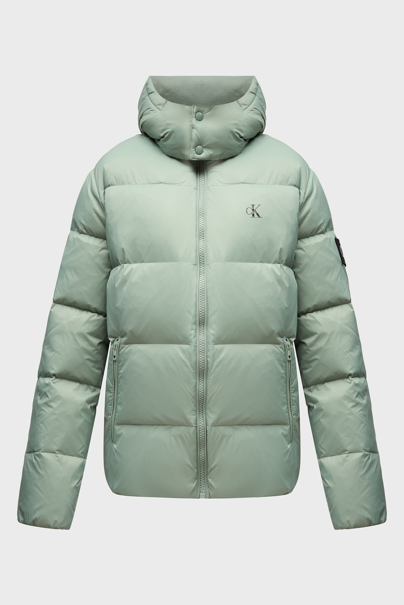 Чоловічий м'ятний пуховик ESSENTIALS DOWN JACKET 1