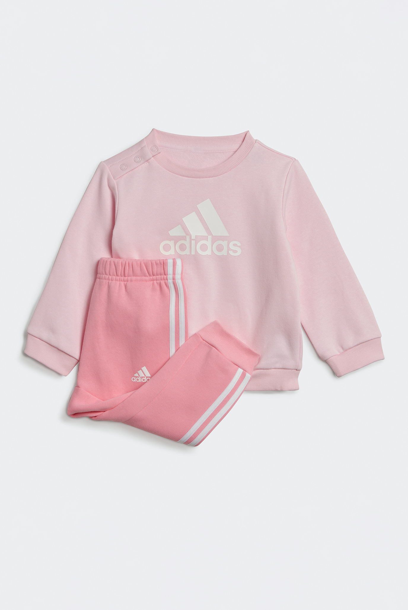 Детский розовый спортивный костюм (свитшот, брюки) Badge of Sport 1
