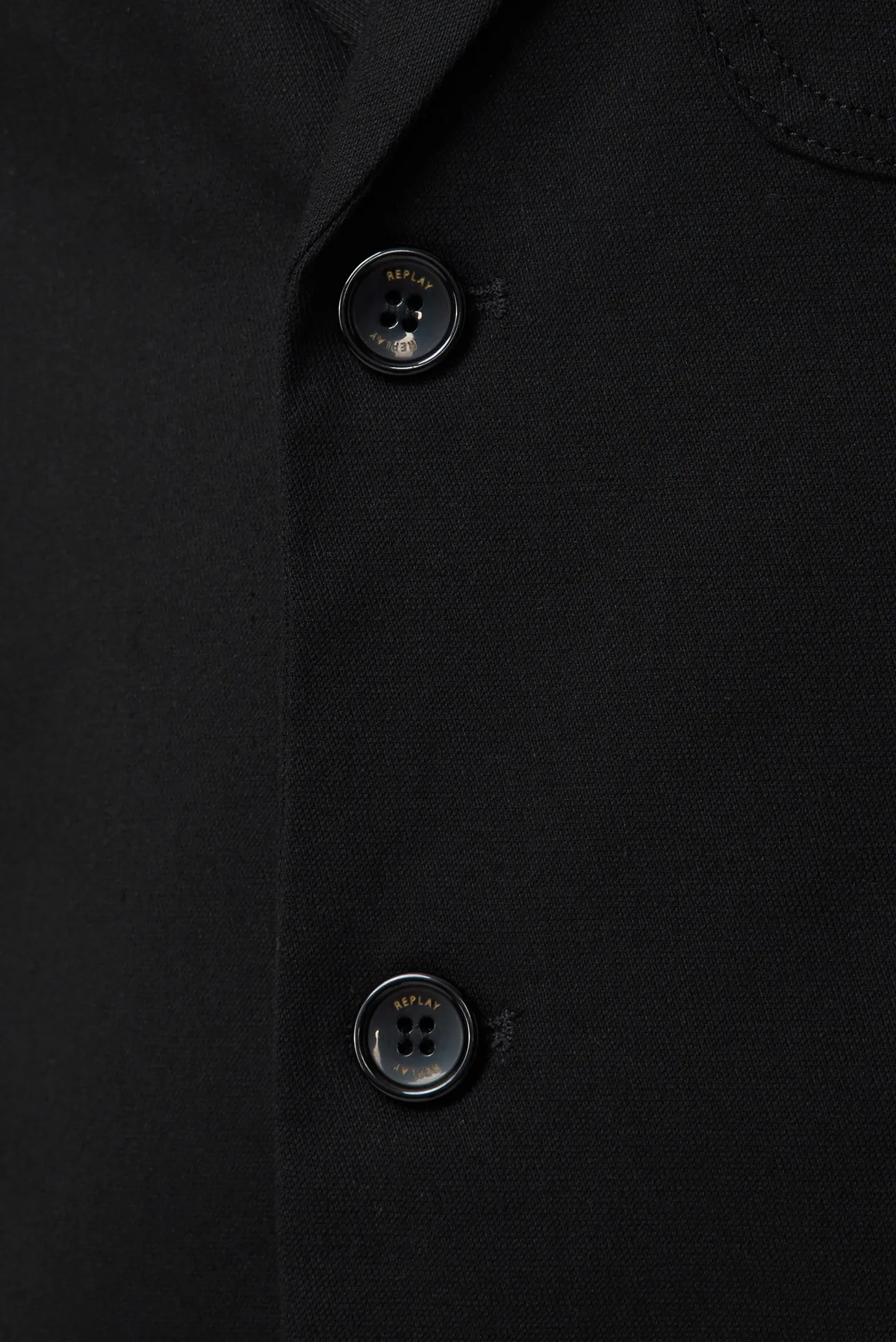 Чоловічий чорний блейзер 3