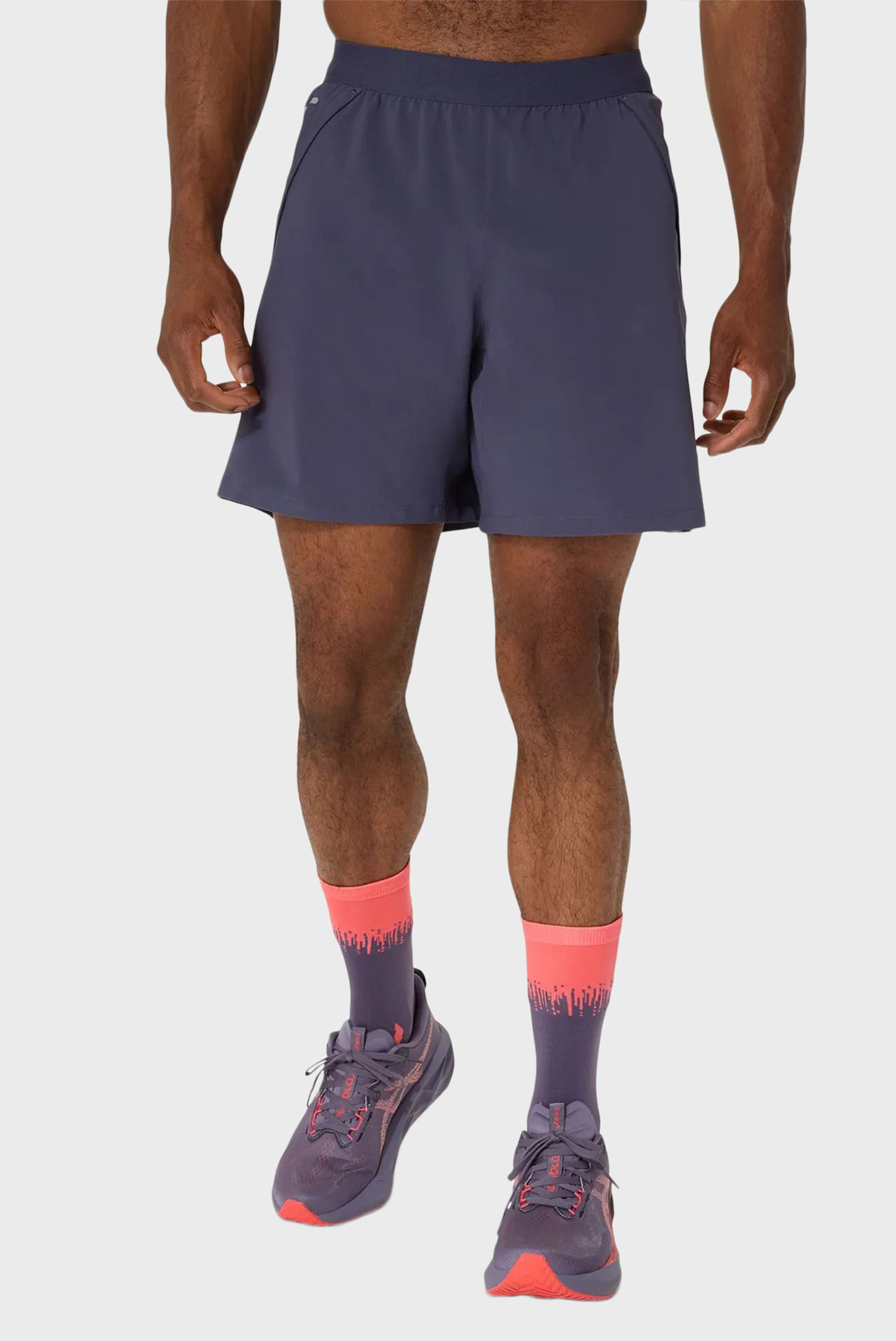 Мужские фиолетовые шорты Фиолетовый L Asics 2011D248-500 Мужские фиолетовые шорты Фиолетовый L Asics 2011D248-500