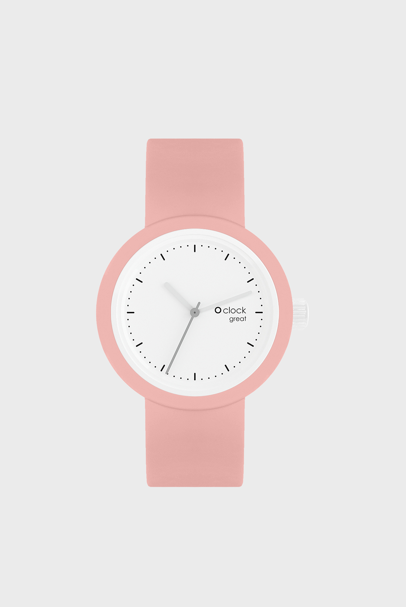 Жіночий рожевий годинник O clock great 1