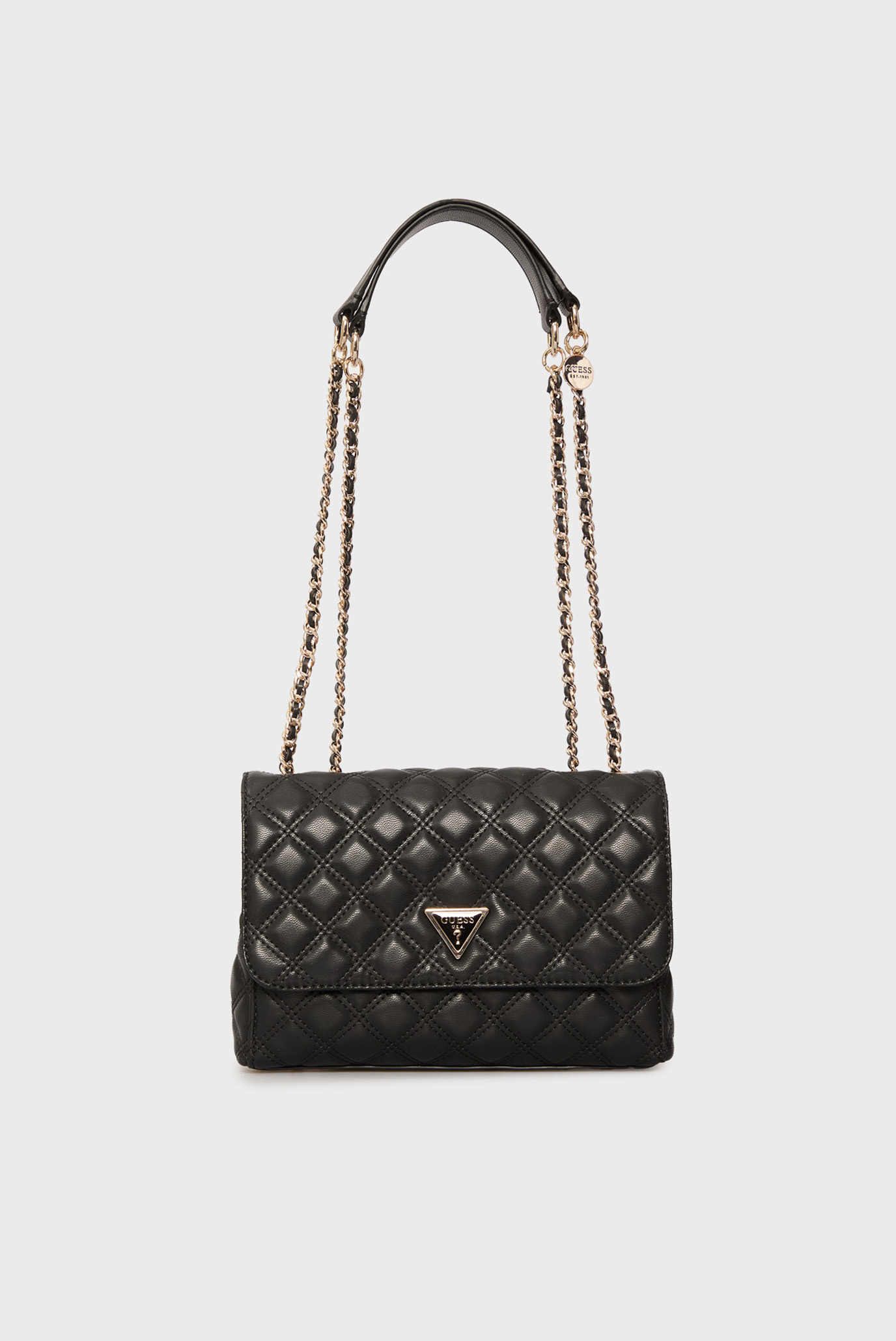 Женская черная сумка GIULLY II Черный ONESIZE Guess HWQG9673200 Женская черная сумка GIULLY II Черный ONESIZE Guess HWQG9673200