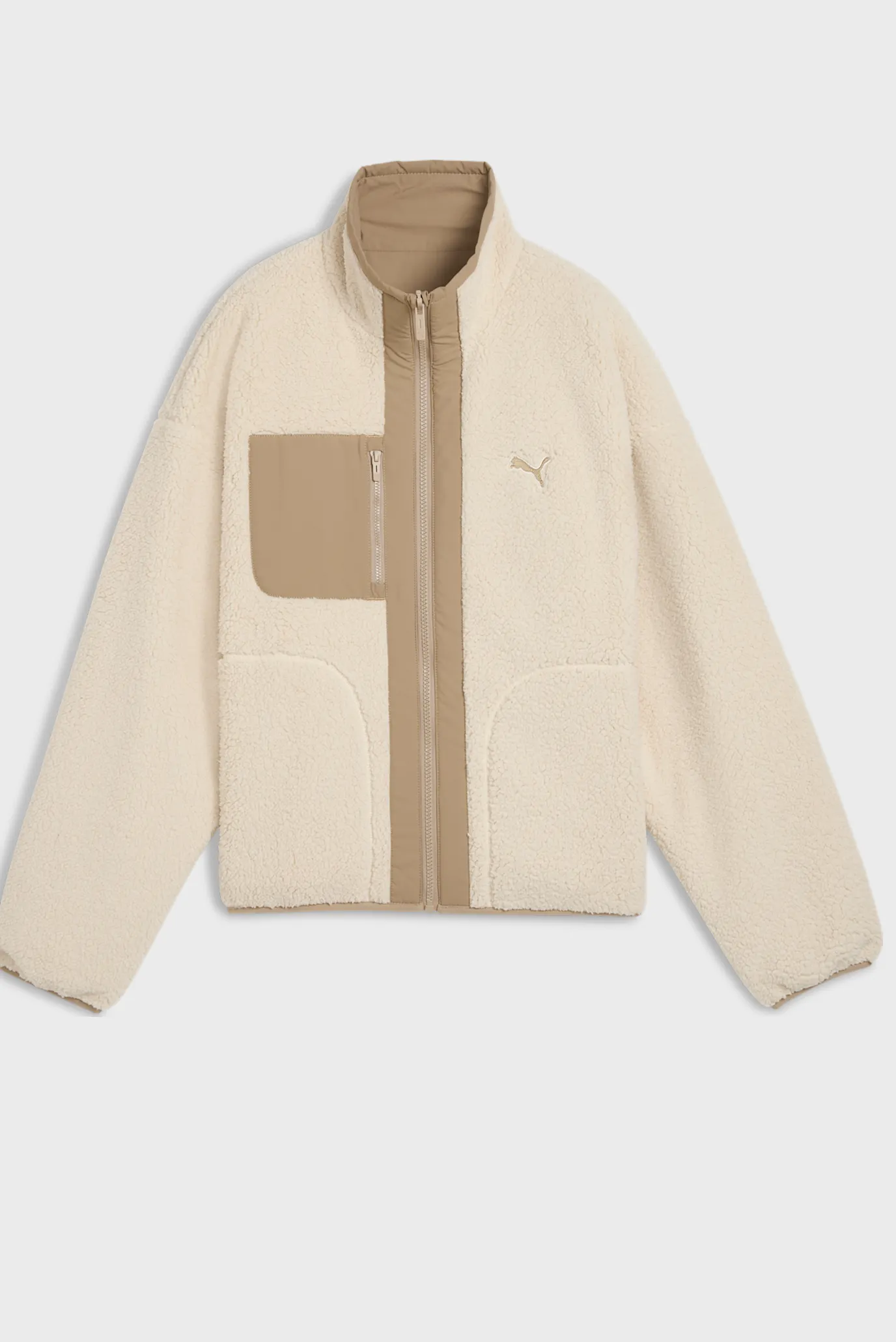 Женская двусторонняя куртка Reversible Hybrid Sherpa Jacket Women 4