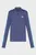 Жіночий темно-синій лонгслів UA Tech WM Tape Half Zip