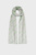 Жіночий сірий шарф з візерунком