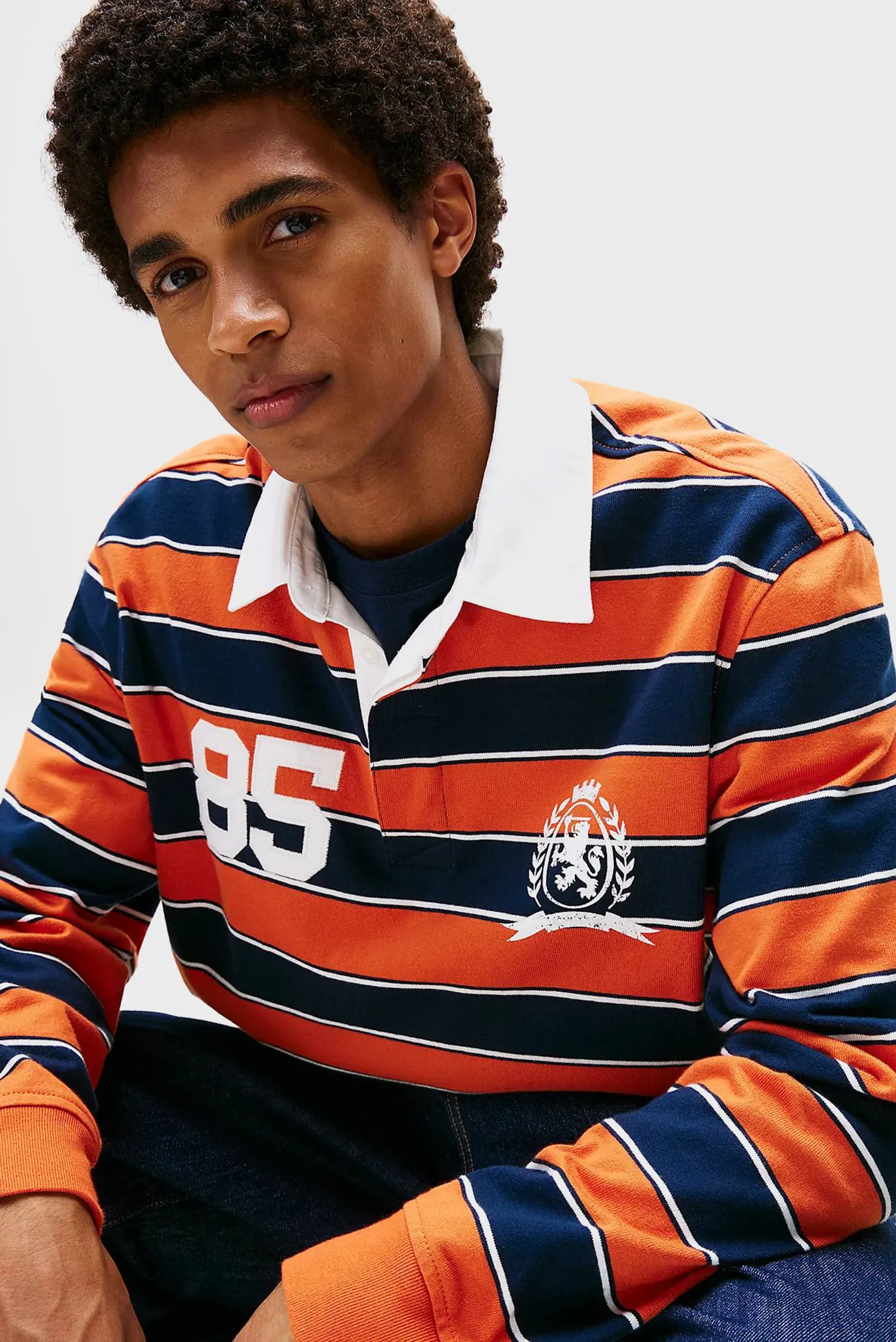 Мужское поло в полоску STRIPE RUGBY 4