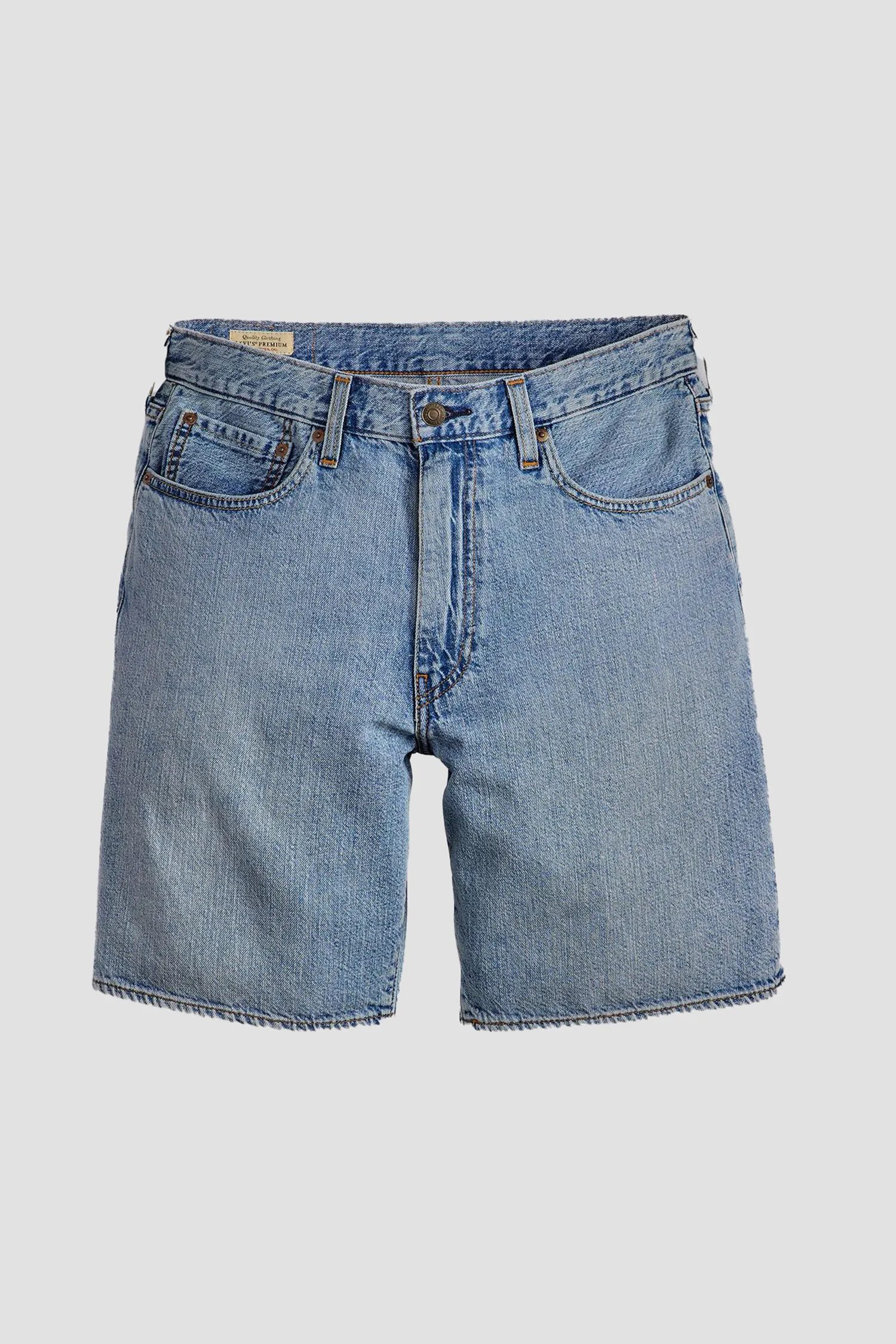 Чоловічі сині джинсові шорти 6