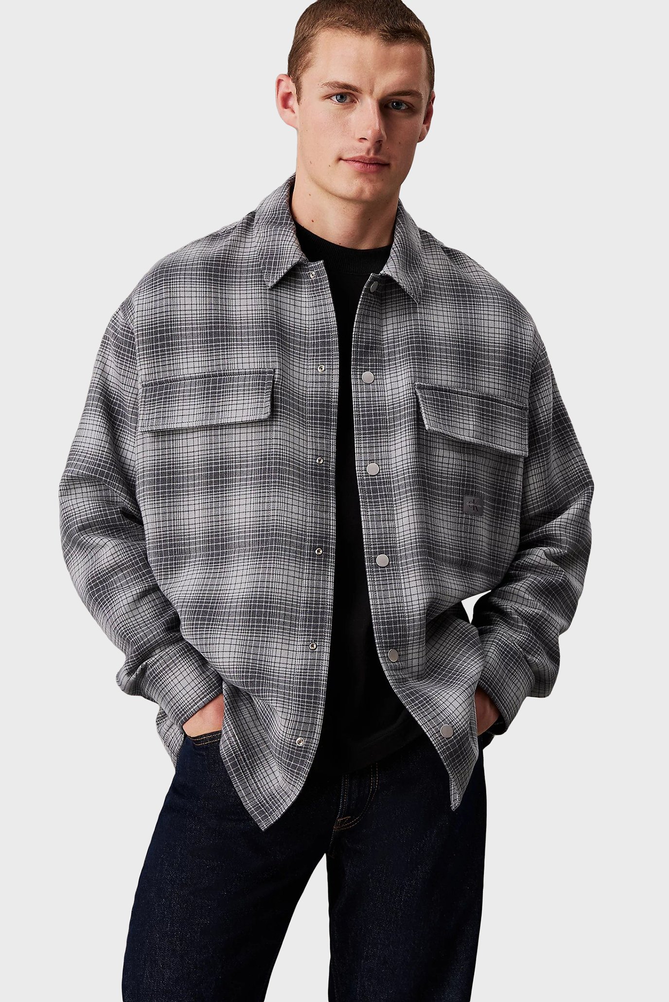 Чоловіча картата сорочка CHECK OVERSHIRT 1