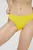 Женские желтые трусики от купальника