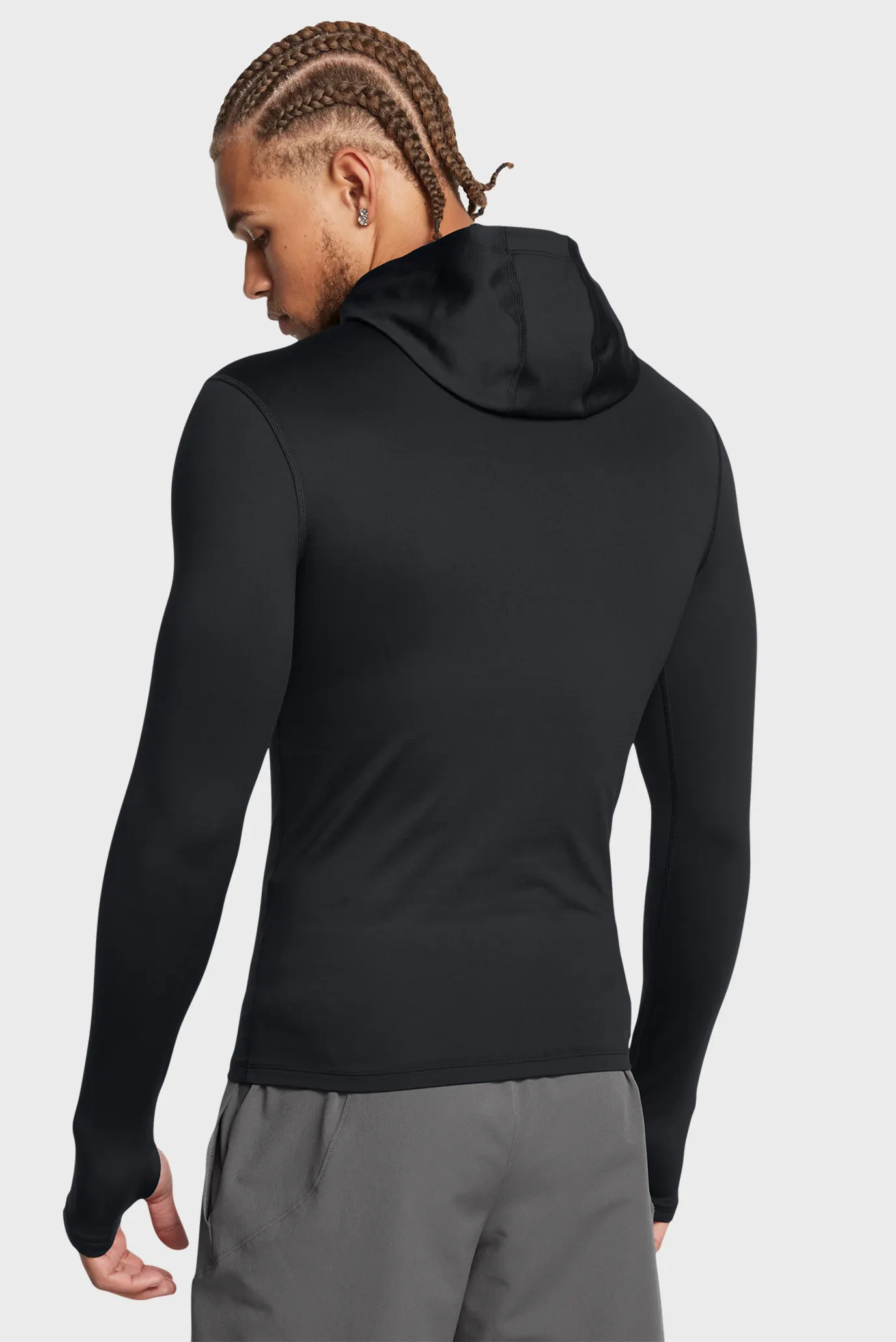 Чоловіче чорне худі UA CG Elite Scuba Hdy 2