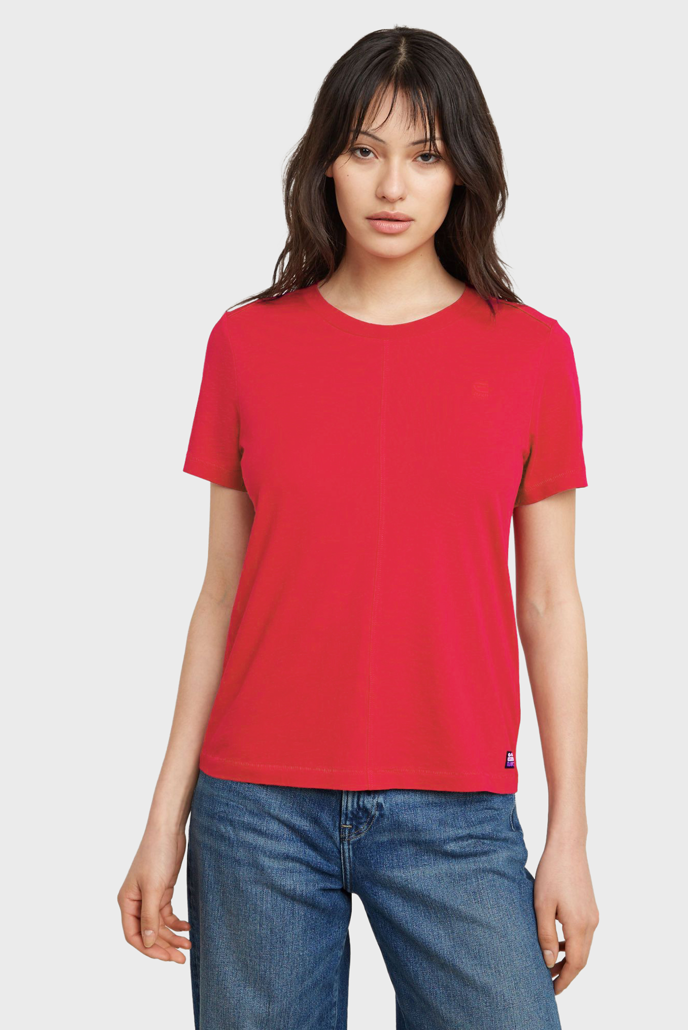 Женская красная футболка Красный XS G-Star RAW D24499,4107 Женская красная футболка Красный XS G-Star RAW D24499,4107