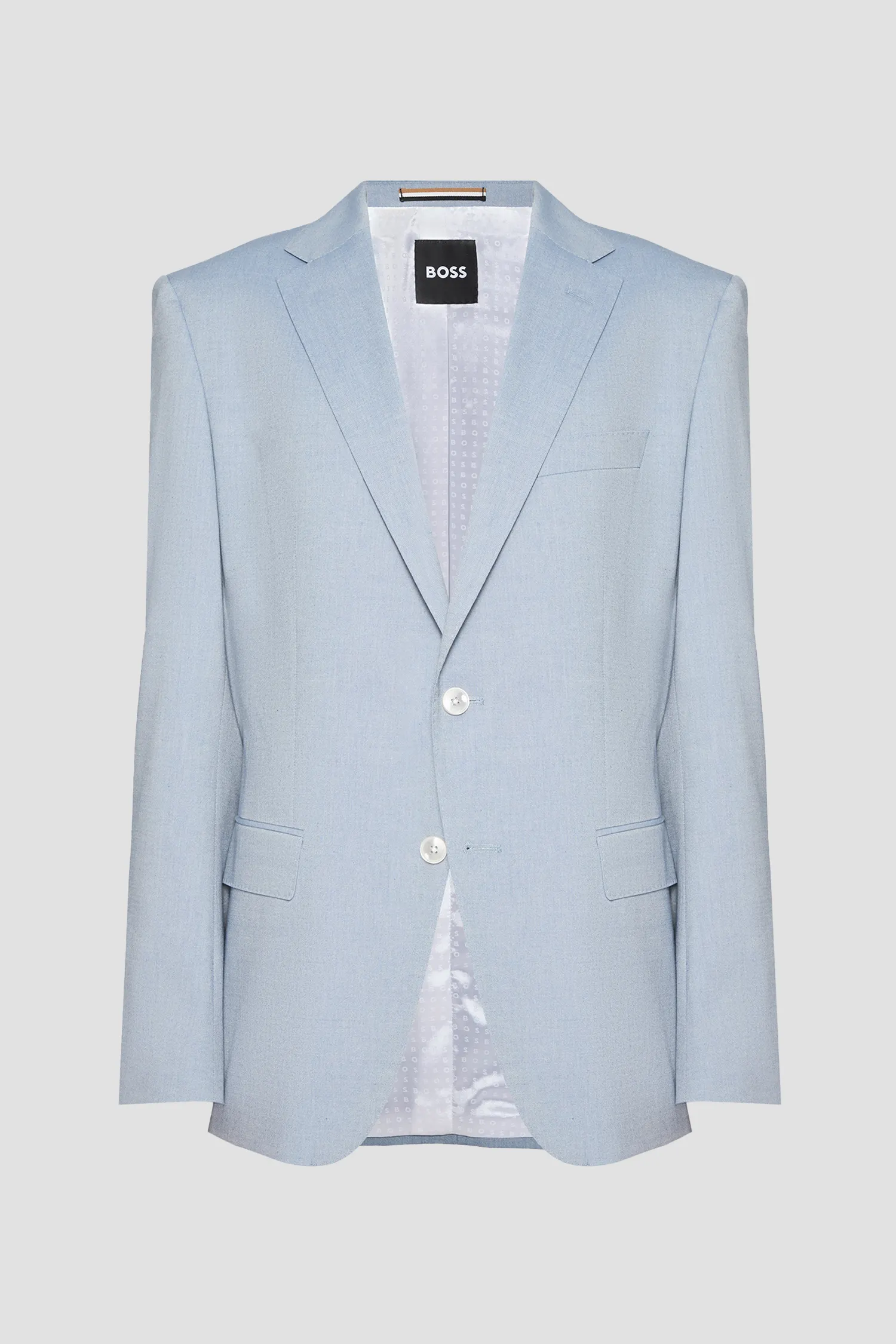 Мужской голубой пиджак 8