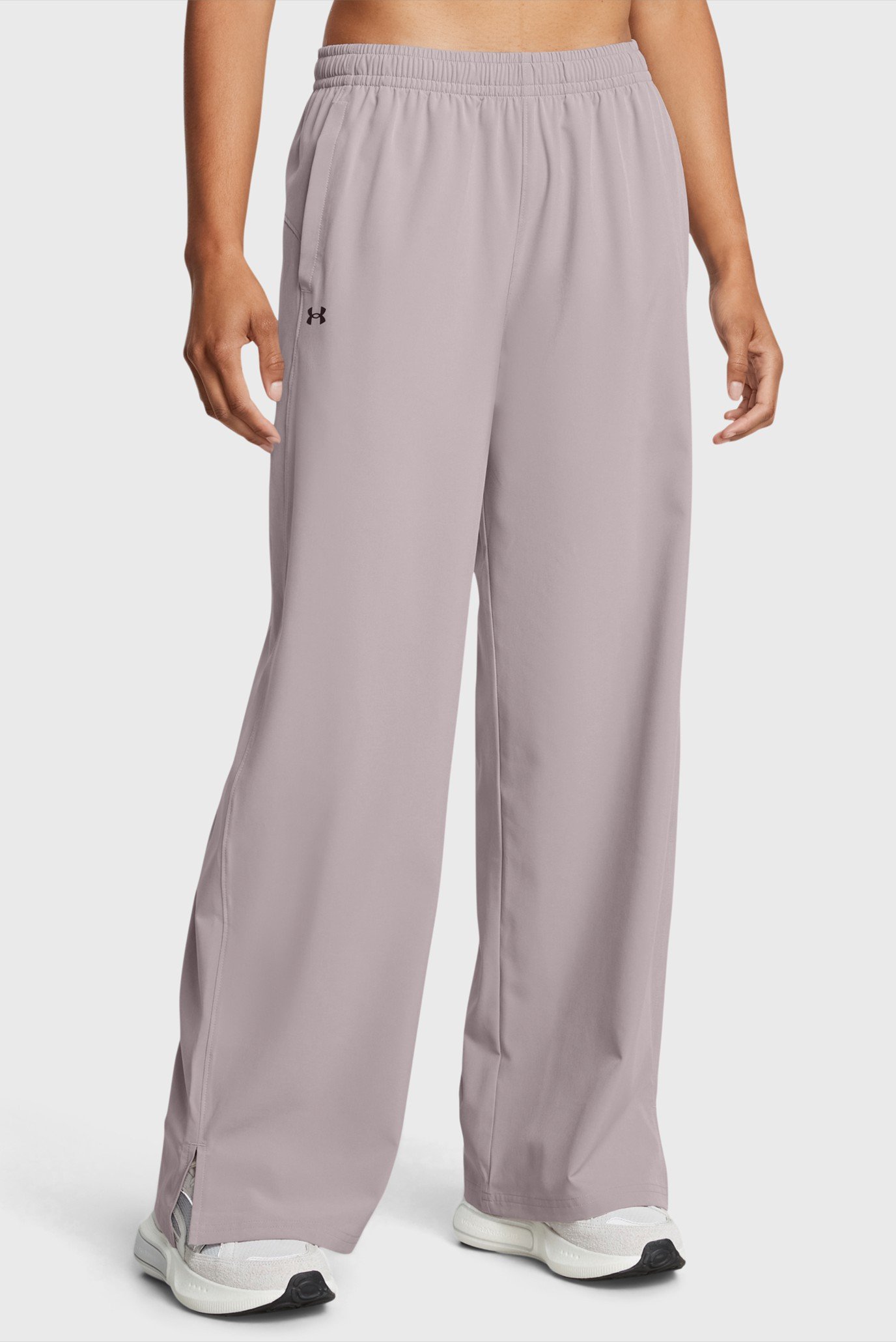 Женские пудровые спортивные брюки Armoursport Wide Leg Pant 1