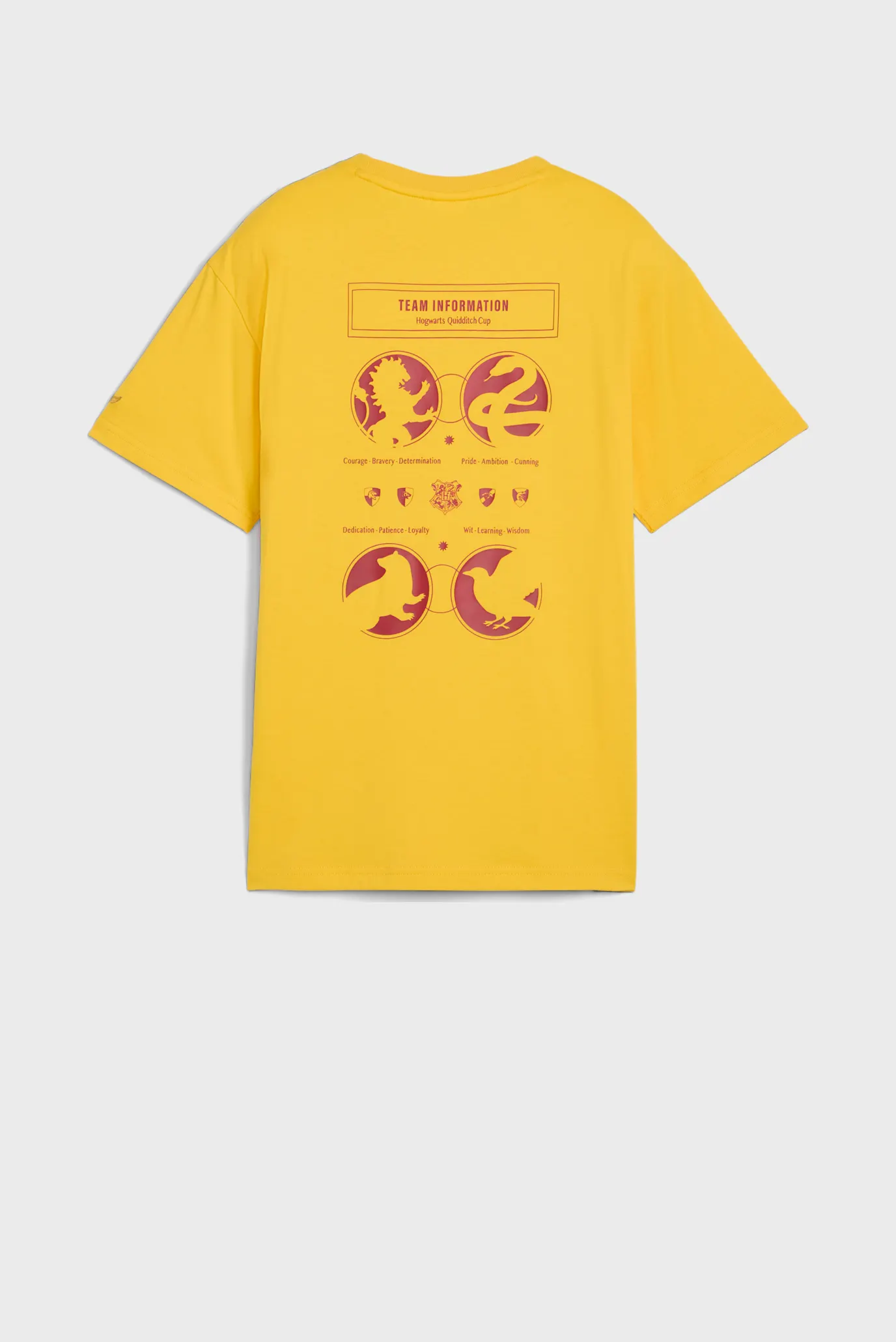 Детская желтая футболка PUMA x HARRY POTTER Relaxed Graphic Tee Men 5