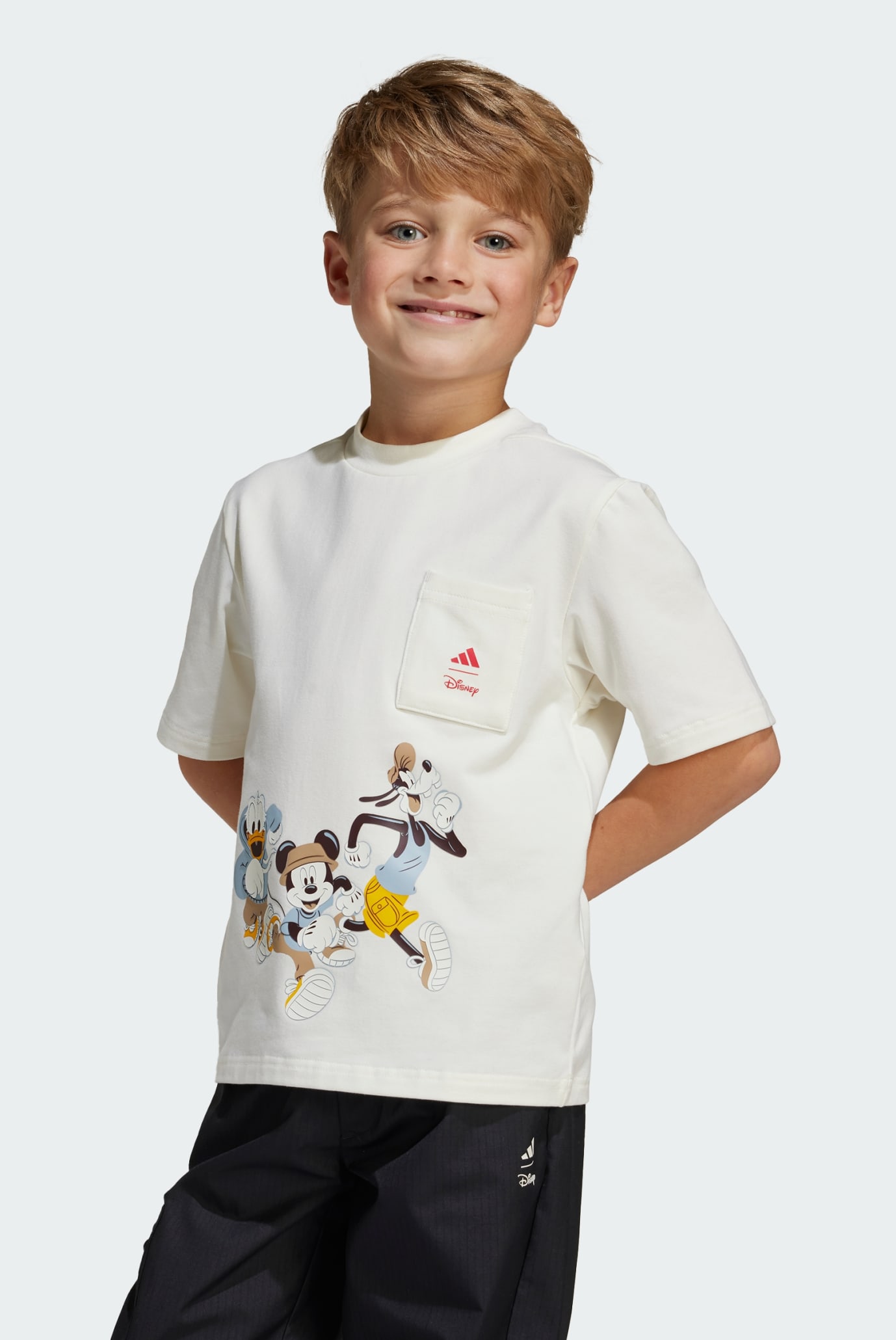 Детская белая футболка adidas x Disney Mickey Mouse Kids 1