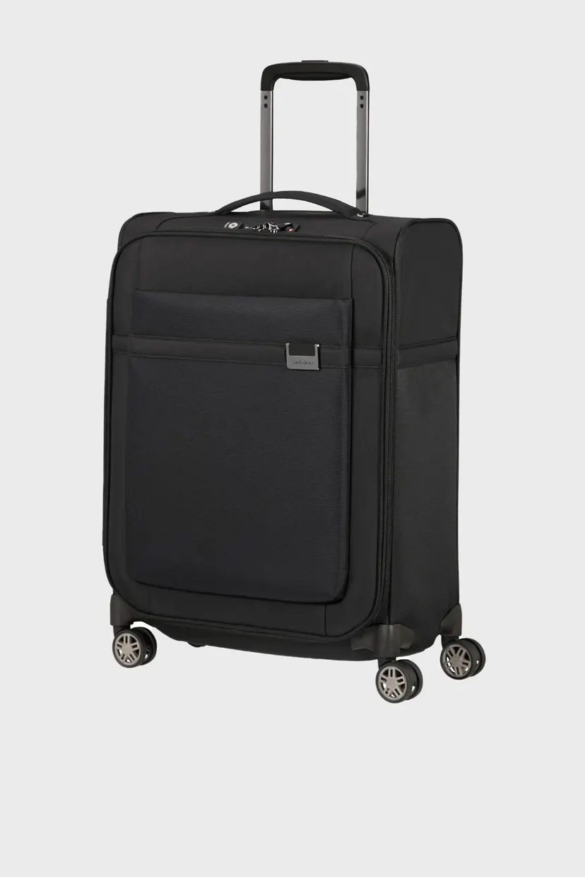 Черный чемодан 55 см AIREA BLACK 3