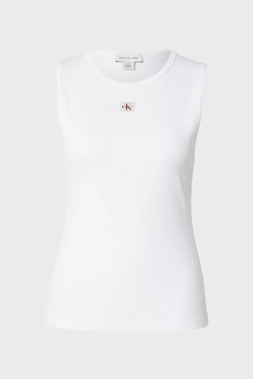 Женский белый топ LABEL 2X2 BABY 6