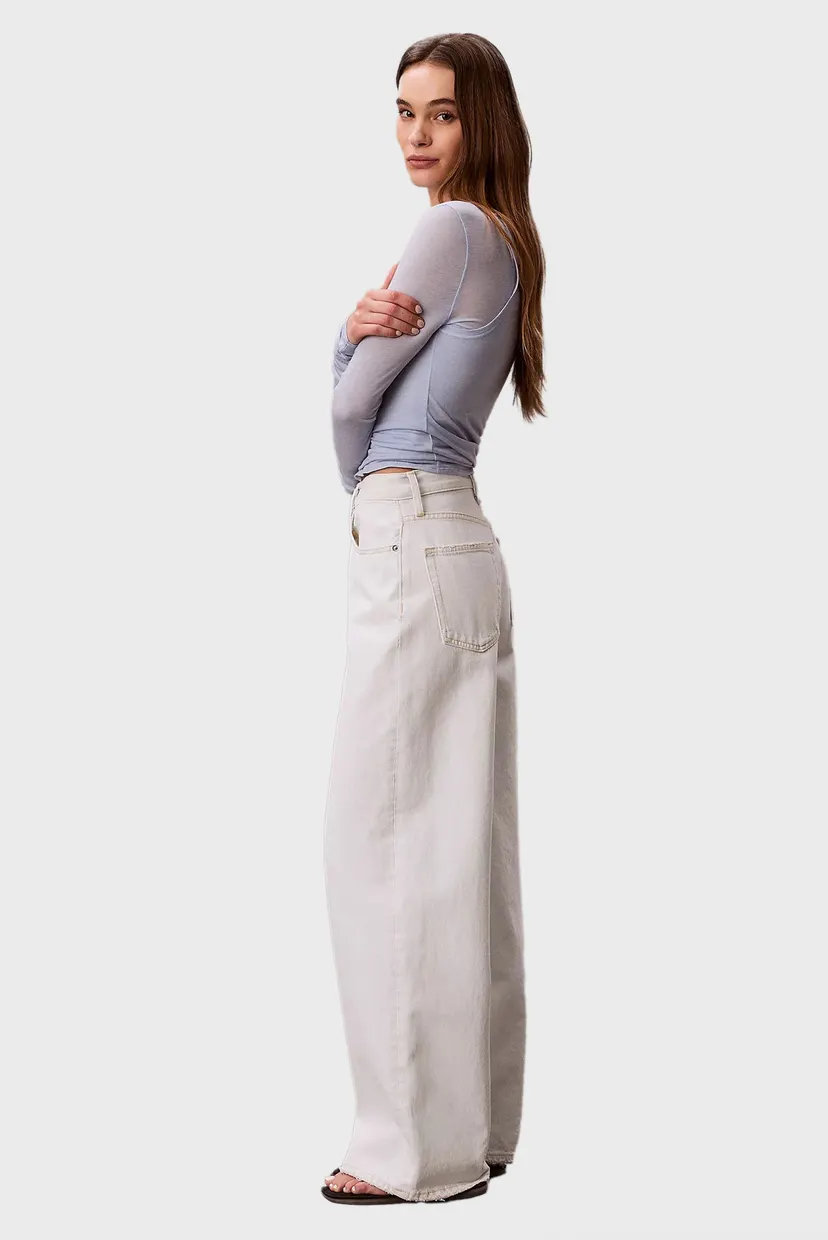 Жіночі білі джинси THE WIDE LEG 3