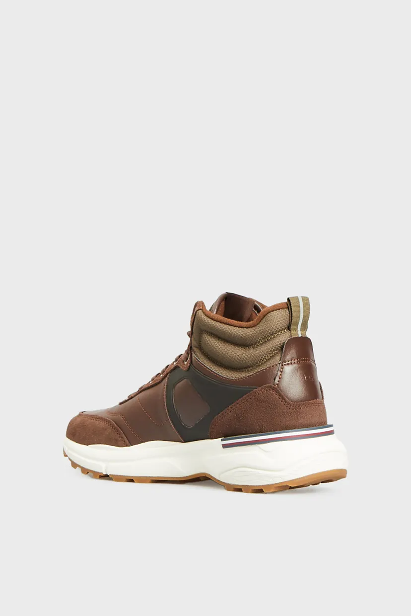 Чоловічі коричневі шкіряні хайтопи M RUNNER CORDURA HI LTH MIX 5