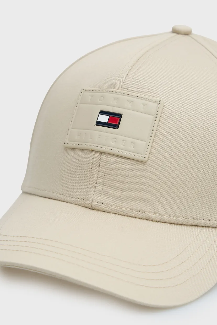 Чоловіча бежева кепка FLAG GABERDINE 6 PANEL 3