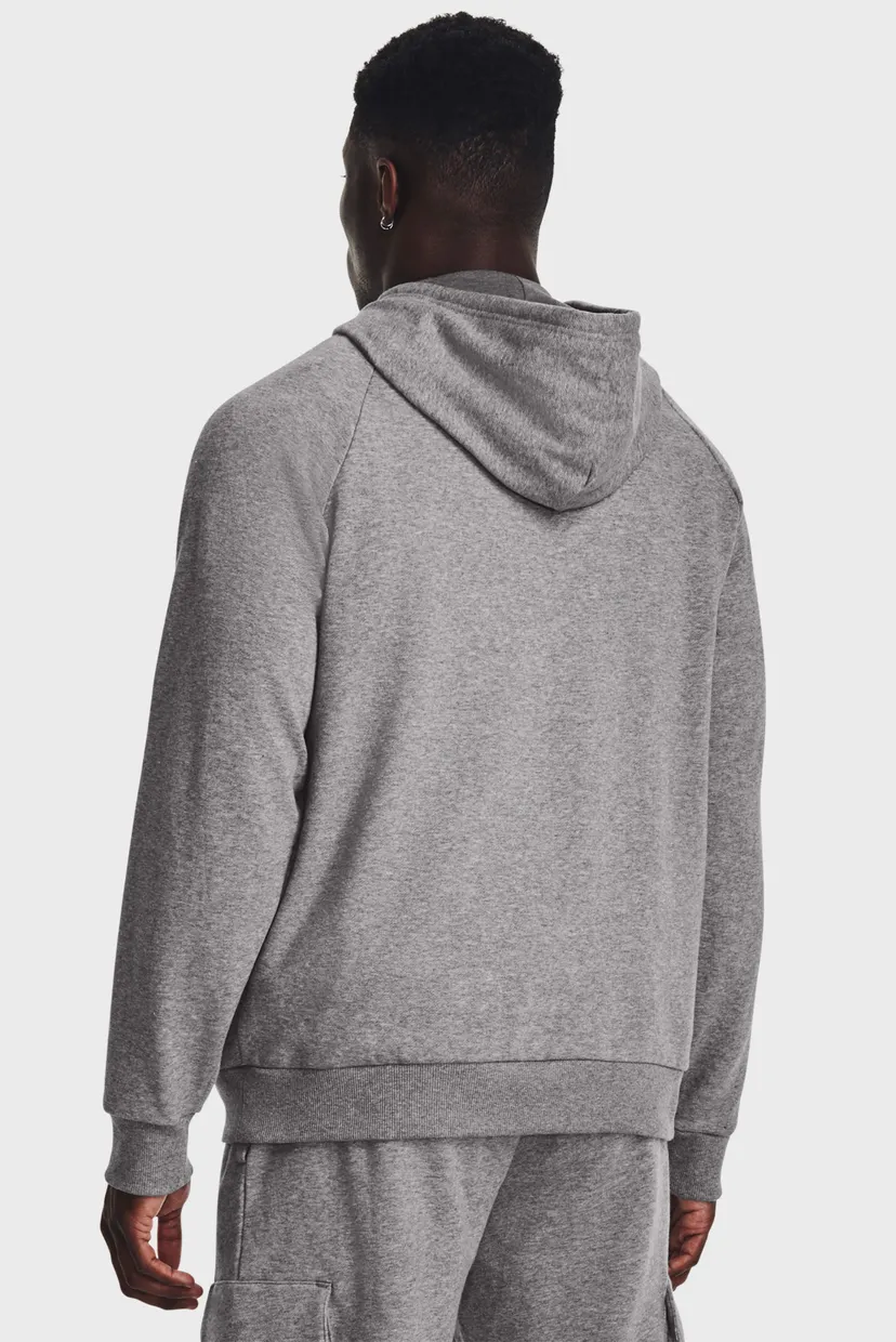 Чоловіче сіре худі UA Rival Fleece Logo HD 3