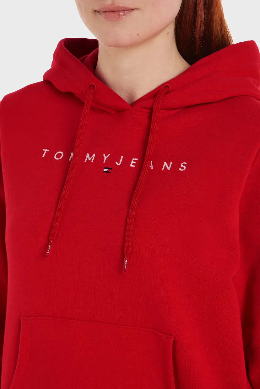 Жіноче червоне худі TJW REG LINEAR HOODIE 3