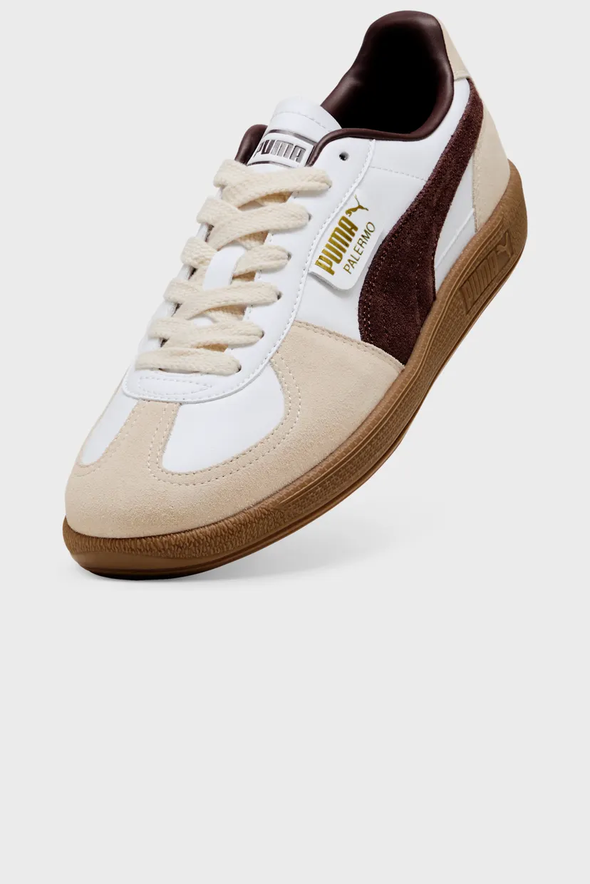 Білі шкіряні снікерси Palermo Lth Sneakers 5