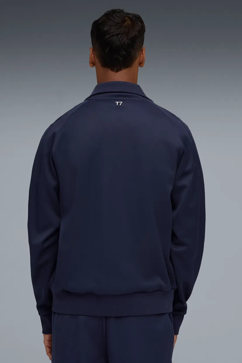 Мужская темно-синяя спортивная кофта T7 Track Jacket Men 4