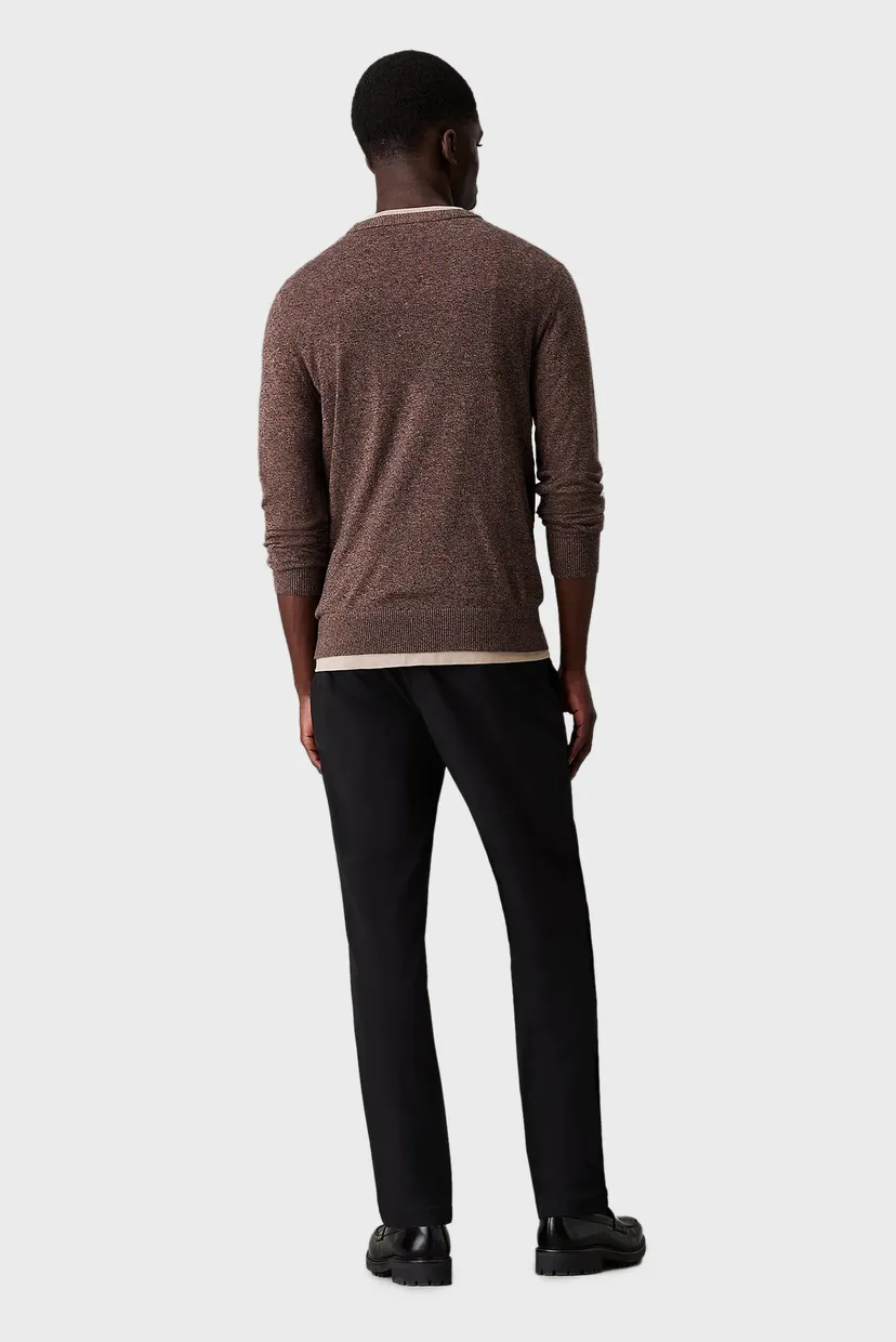Чоловічі чорні брюки 4WAY STRETCH SLIM TAPERED 3