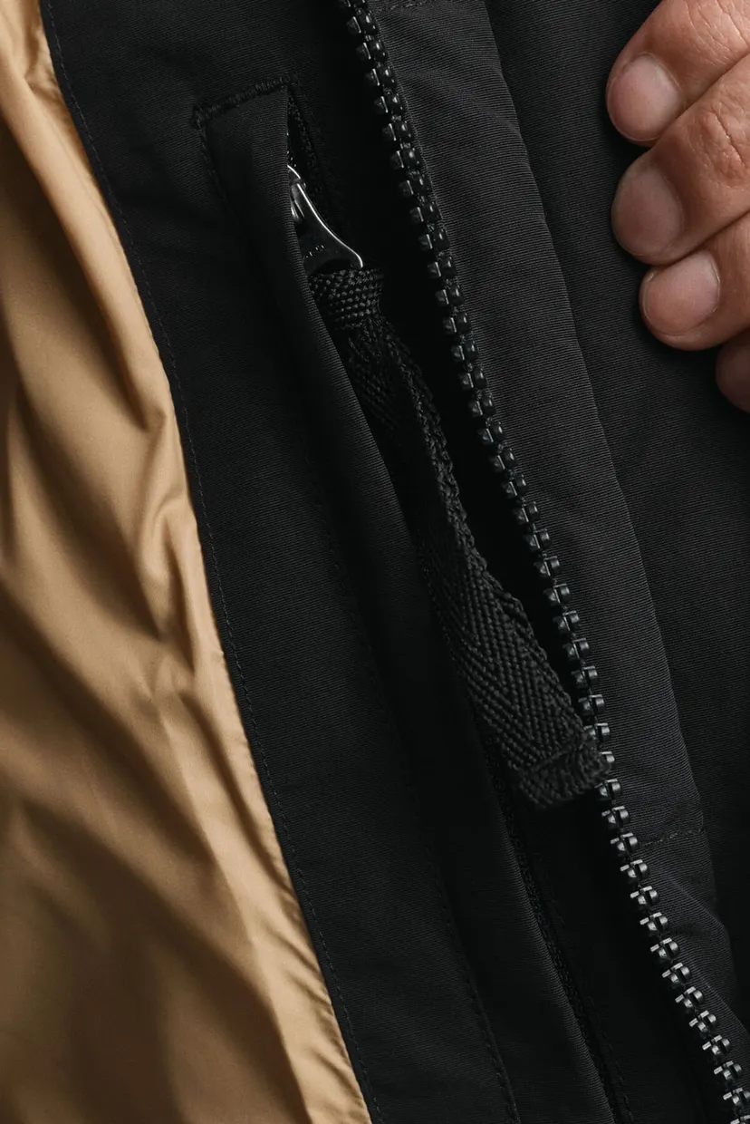 Чоловіча чорна пухова парка HEAVY DOWN MID LENGTH JACKET 8