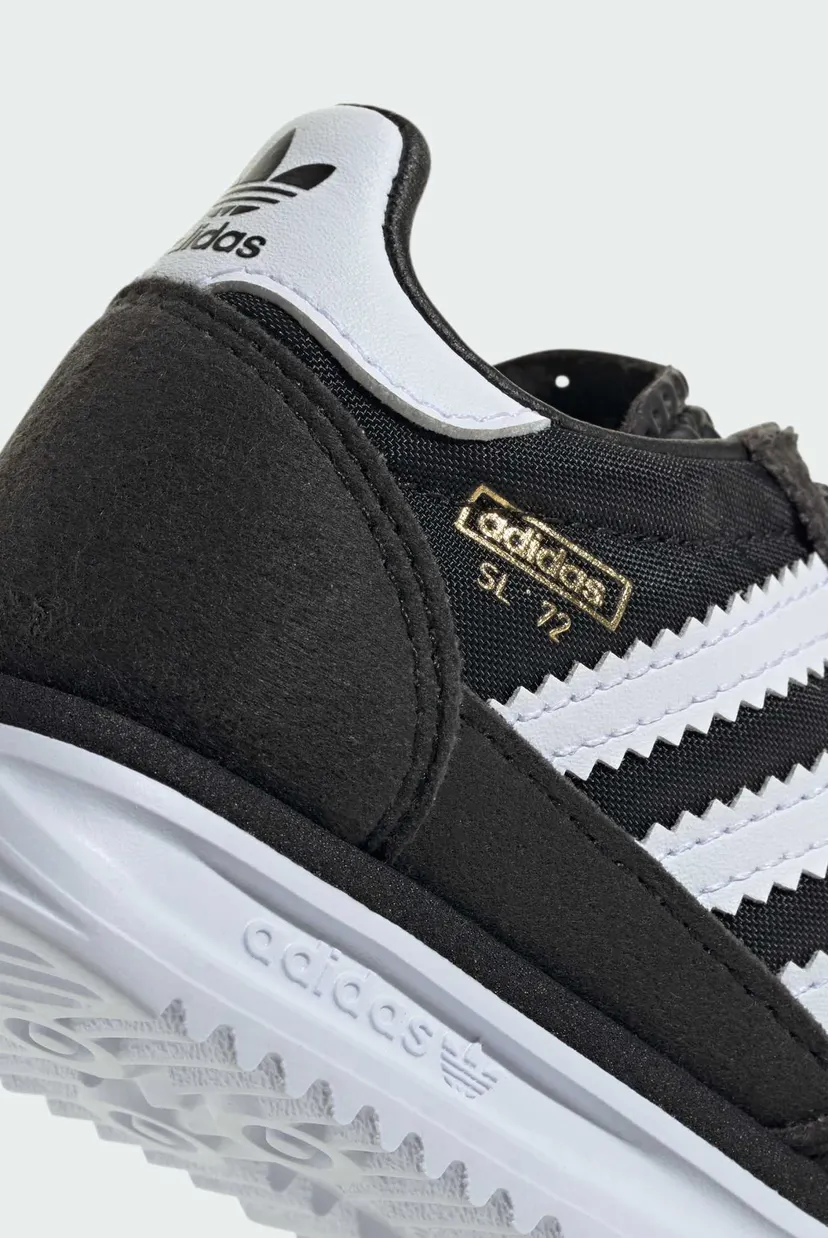 Дитячі чорні кросівки SL 72 RS Elastic Laces Kids 9