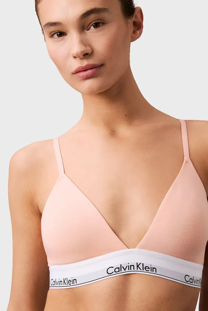 Жіночий персиковий бюстгальтер LIGHTLY LINED TRIANG 4