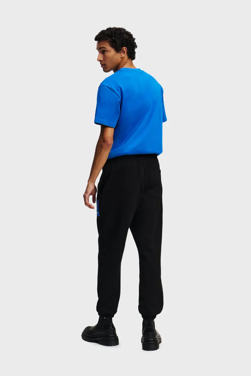 Чоловічі чорні спортивні штани KLJ BOX LOGO REGULAR SWEATPANT 3