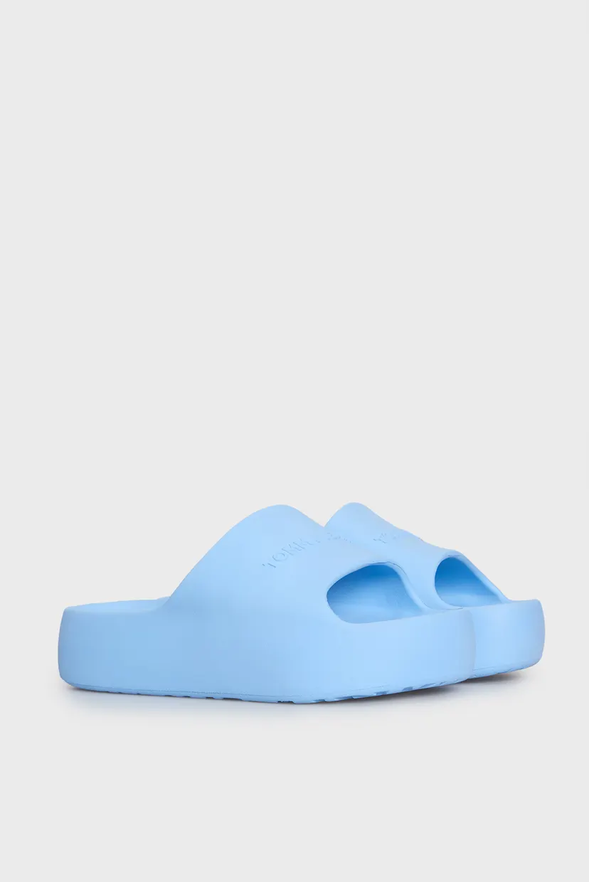 Жіночі блакитні слайдери TJW CHUNKY POOL SLIDE ESS 3