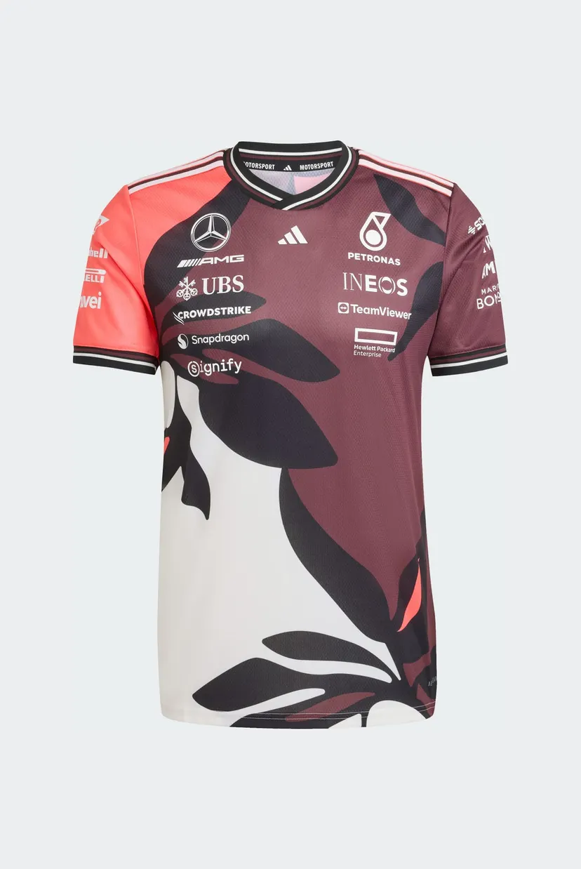 Чоловіча футболка з візерунком Mercedes - AMG Petronas Formula One Team Driver Authentic Summer Pack 6