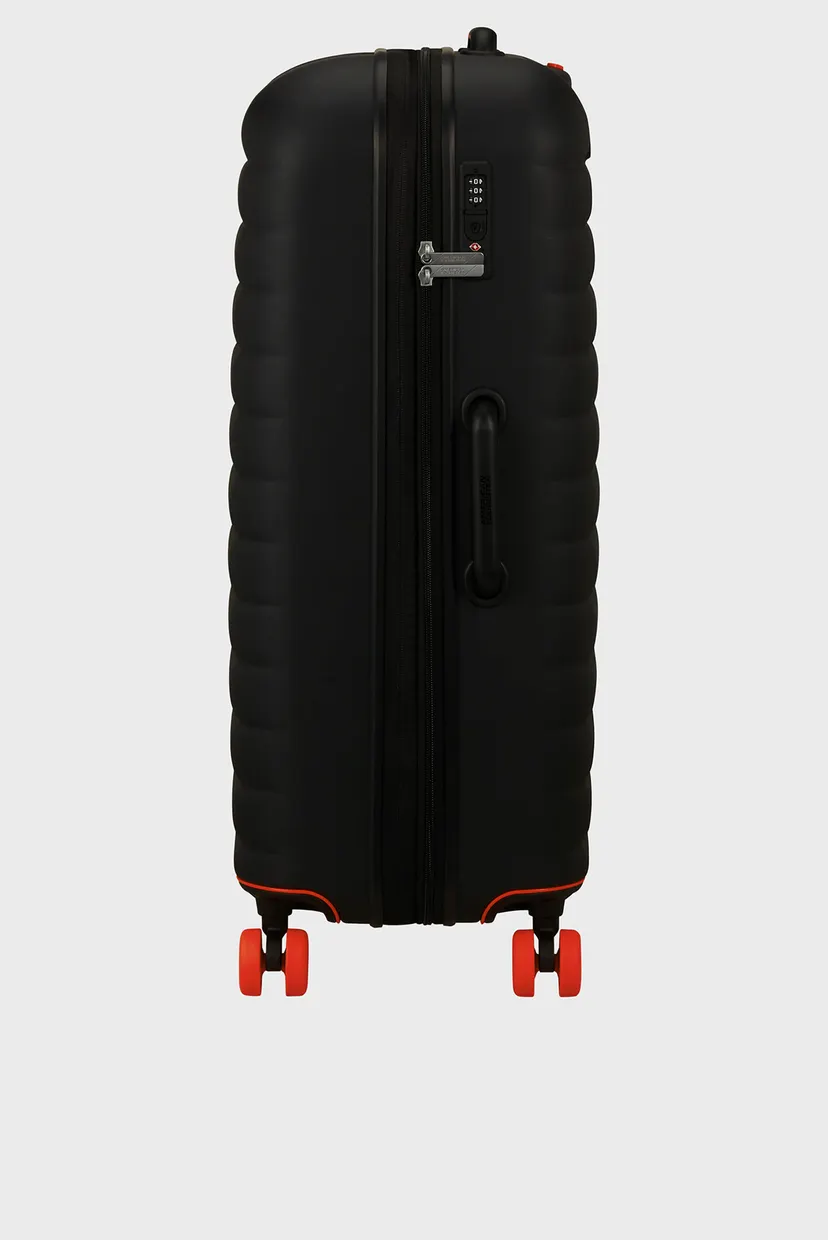 Мужской черный чемодан 77,5 см NEOVIBE TRUE BLACK 3