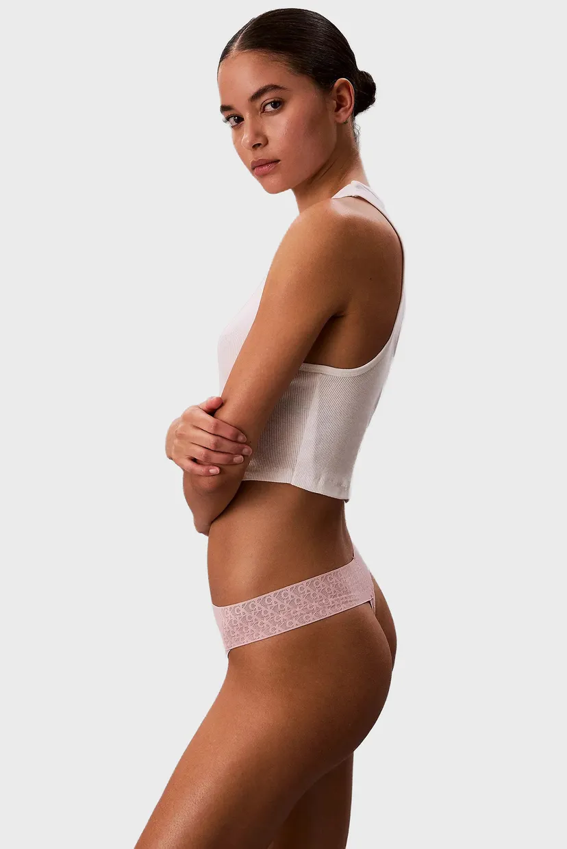 Жіночі пудрові трусики LOW RISE THONG 3