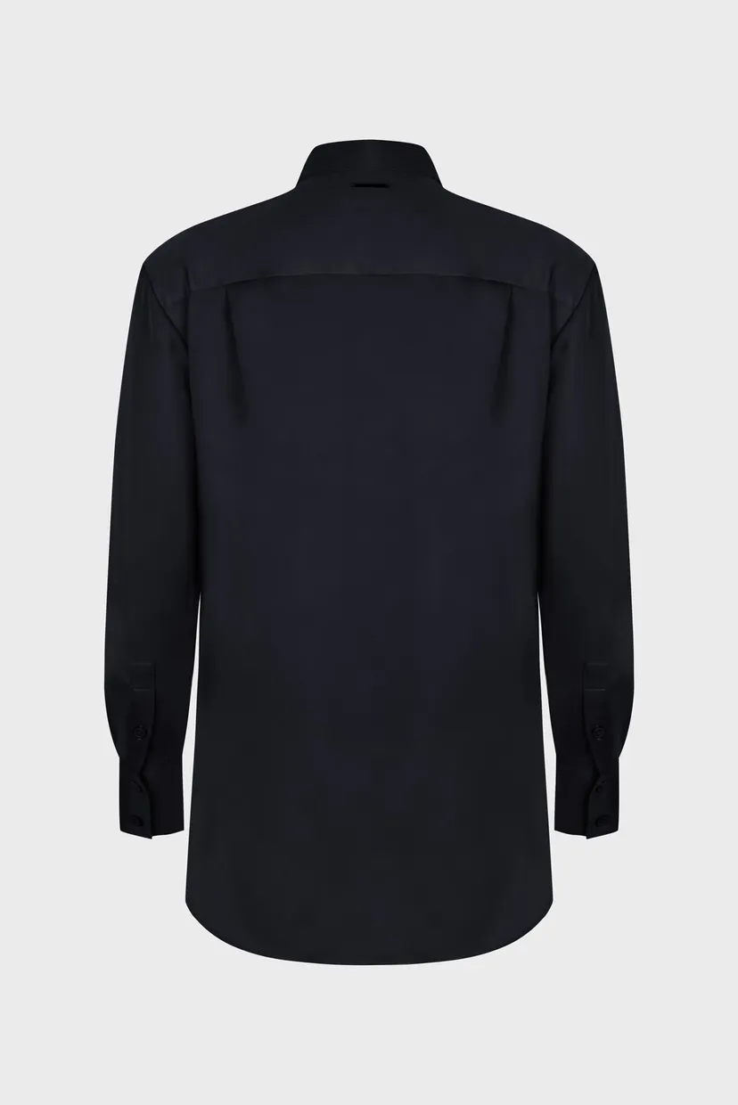 Женская черная блуза RECYCLED CDC RELAXED 6