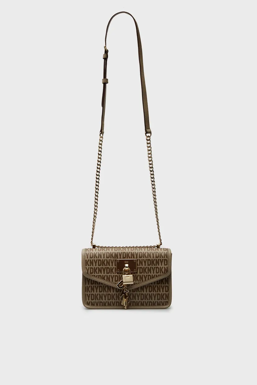 Женская сумка с узором ELISSA SM FLAP SHOUL 6