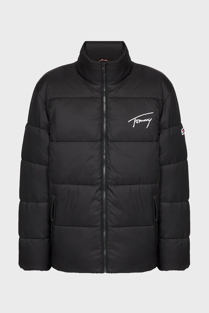 Чоловіча чорна куртка TJM SIGNATURE Tommy Jeans DM0DM15446 — MD-Fashion