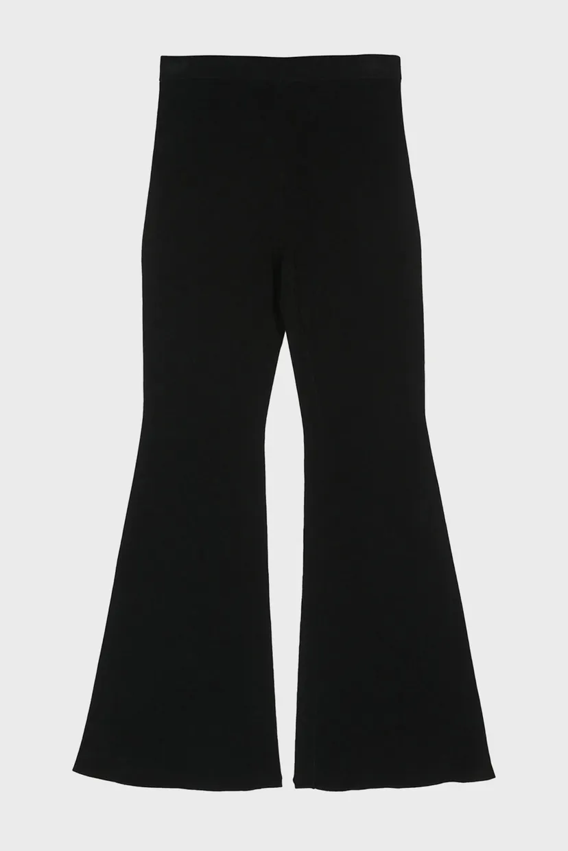 Женские черные брюки BELL BOTTOM LEGGING 3
