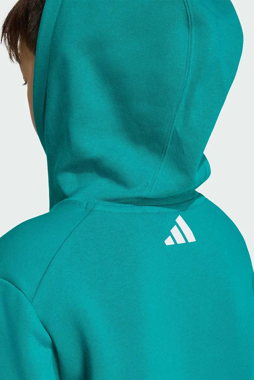 Детское зеленое худи Adidas Minecraft Terrex 8