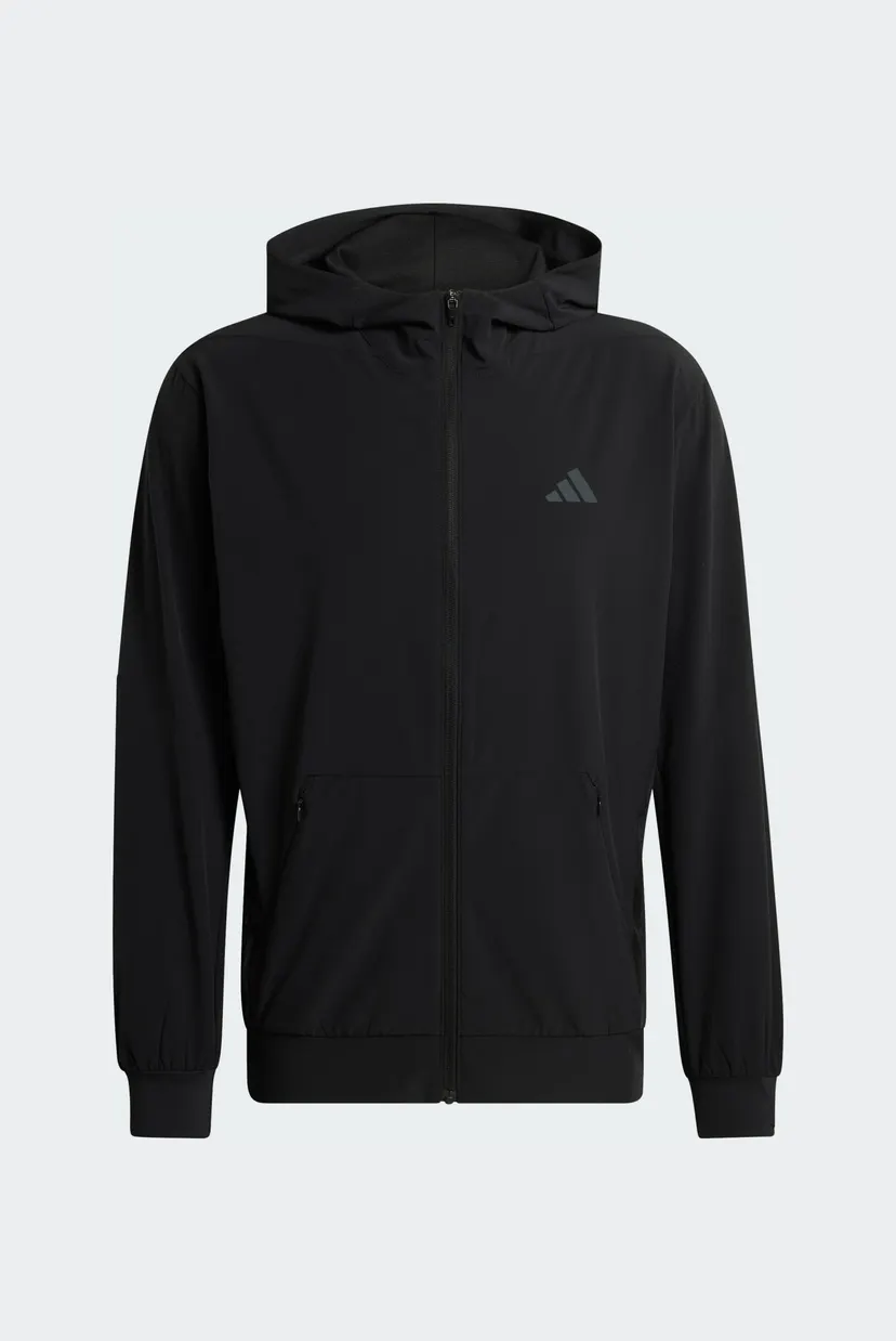 Чоловіче чорне худі D4T WORKOUT FULL-ZIP 6