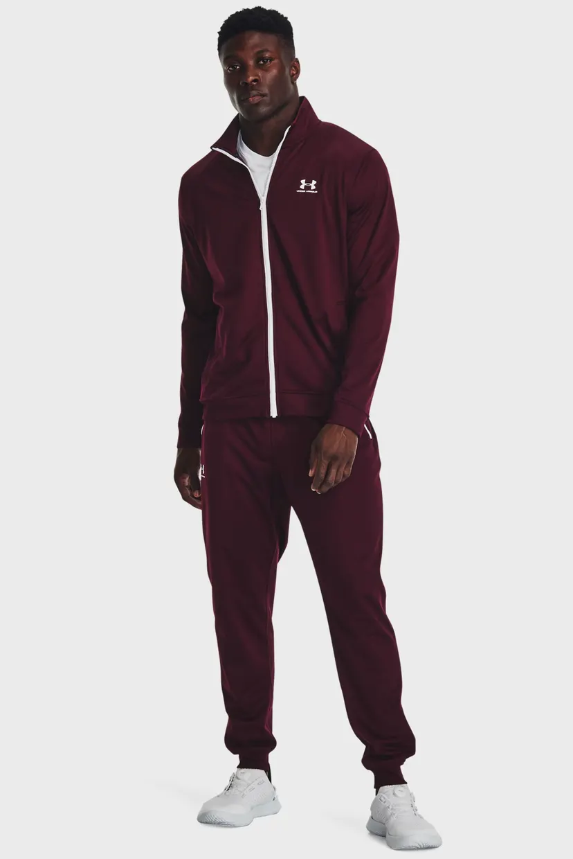 Мужская бордовая спортивная кофта SPORTSTYLE TRICOT JACKET Under