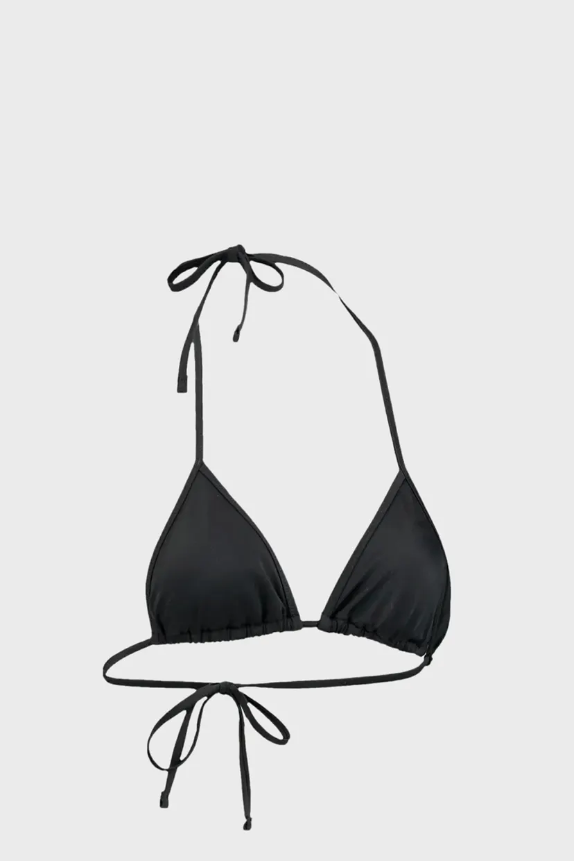 Женский черный лиф от купальника PUMA Swim Women Triangle Bikini Top 8