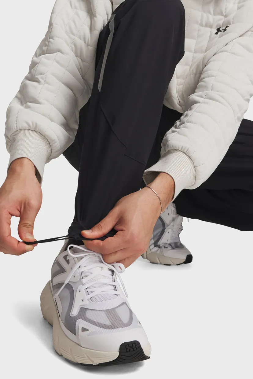 Мужские черные спортивные брюки UA Unstoppable Cargo Pant-BLK 4
