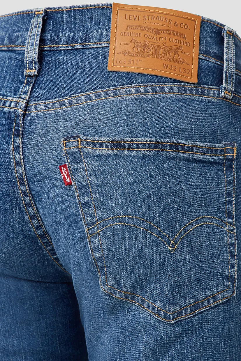 Чоловічі сині джинси 511® Slim 4