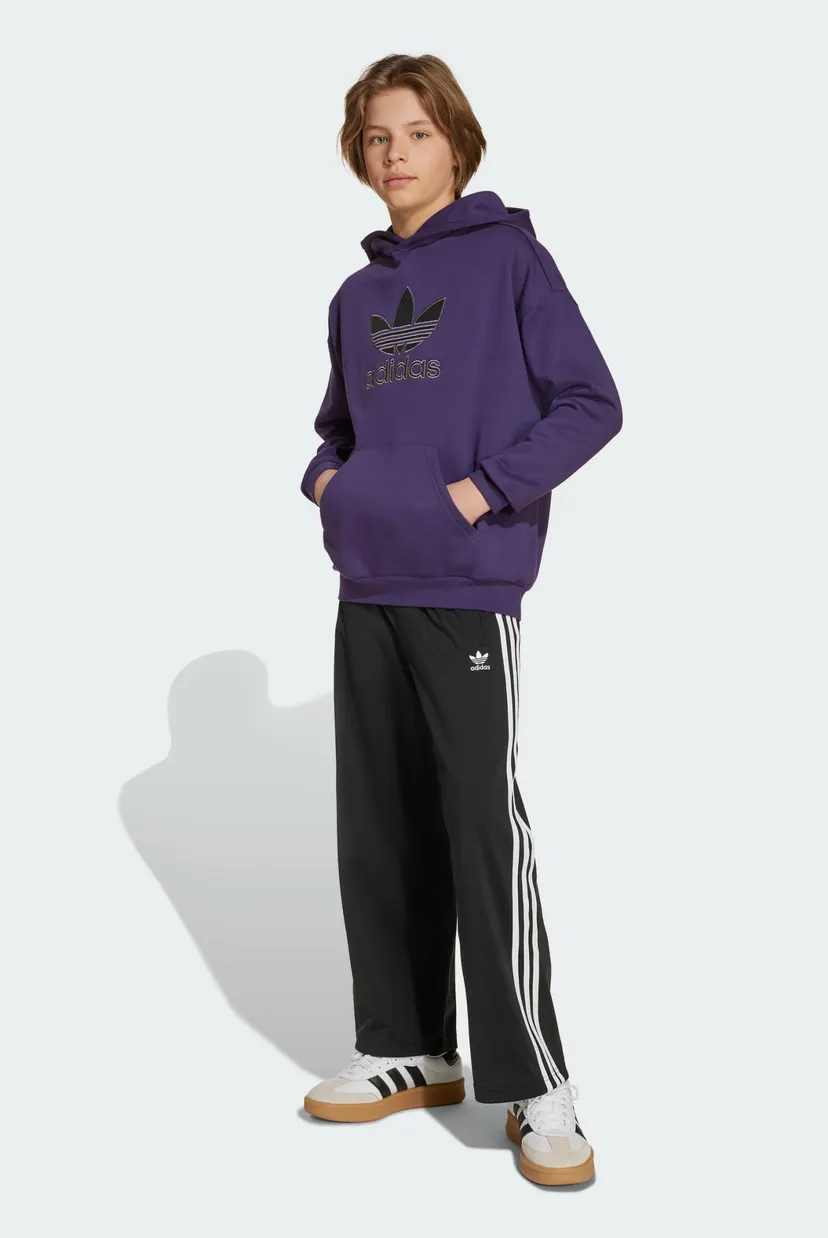 Детское фиолетовое худи Trefoil Kids 3