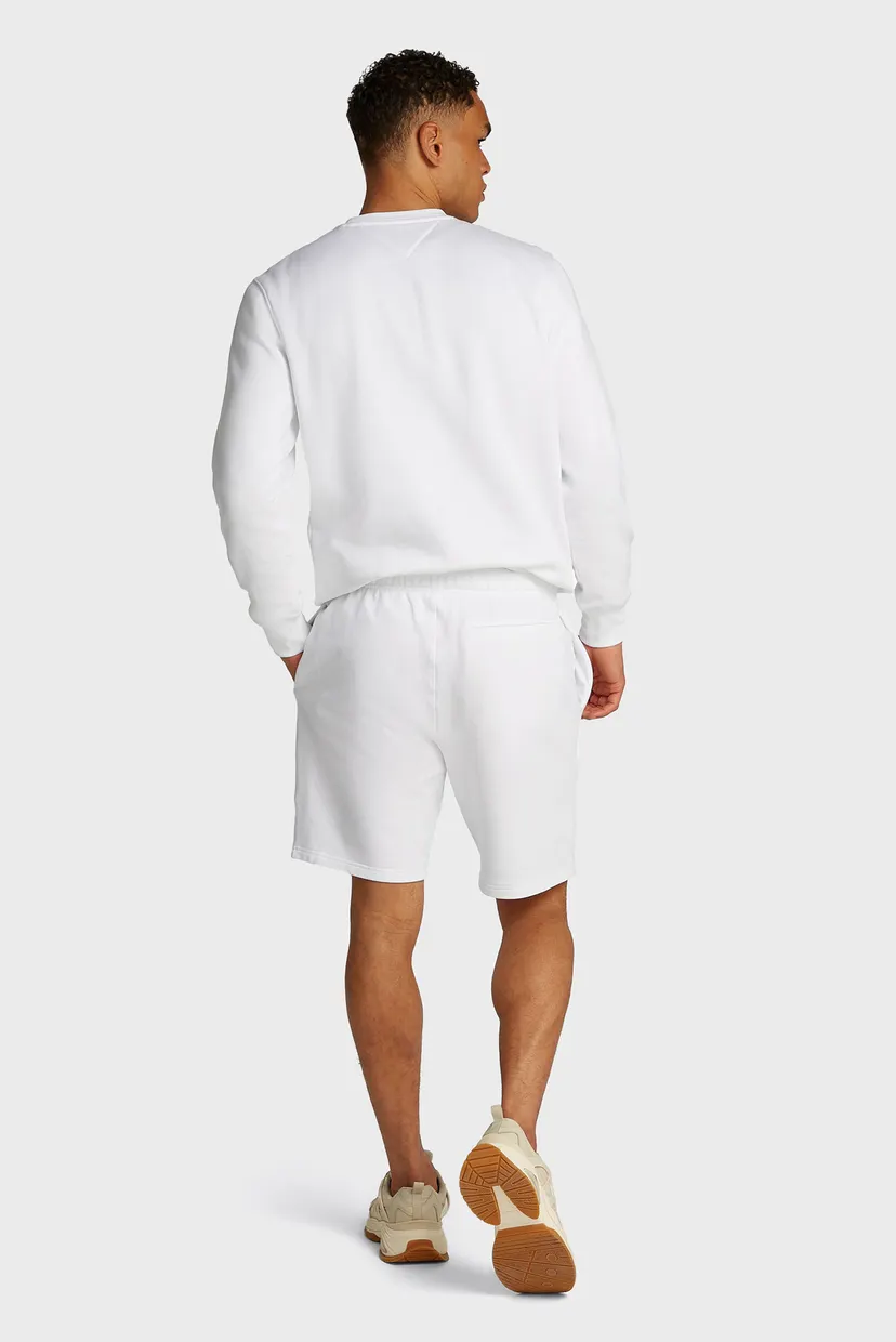 Чоловічі білі шорти SMALL TOMMY LOGO SWEATSHORTS 3