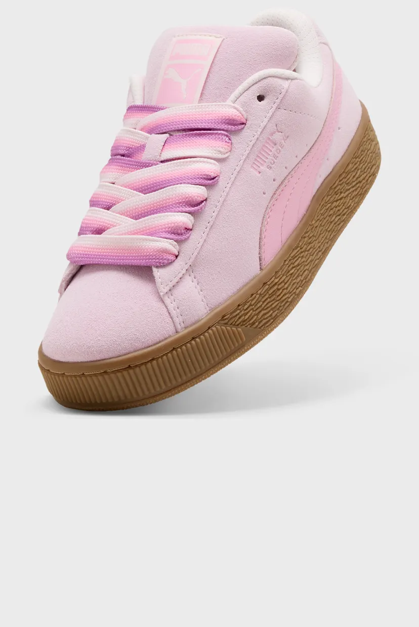 Женские розовые замшевые сникерсы Suede XL Sneakers Women 5
